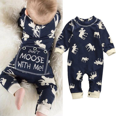 Moose Design Romper