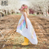 Rainbow Princess Dress