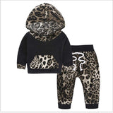 2-pc Set Stripe Hoodie + Pants Baby Outfit